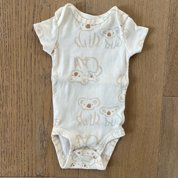 Carter’s 3 piece set cream 3 months Koala Butt Velour Terry cloth Zip Jacket - Picture 6 of 7